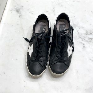 Black Golden Goose size 38 sneakers